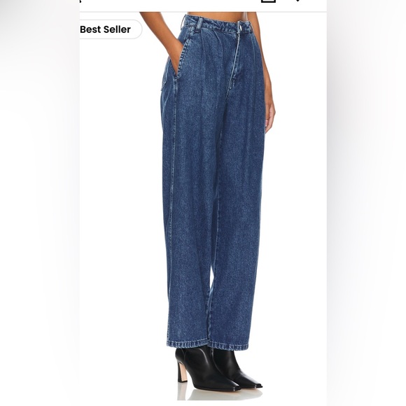 DAMSON MADDER JEANS- Vintage wash sailor wide leg jeans - US 4 - Picture 2 of 5